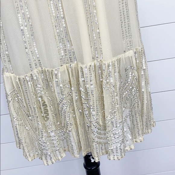 ANTHROPOLOGIE CAROLINA K Charo Beaded Swing Dress - Picture 10 of 14